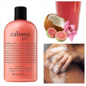 Philosophy 3in1 Cabana girl Shampoo Shower Gel
